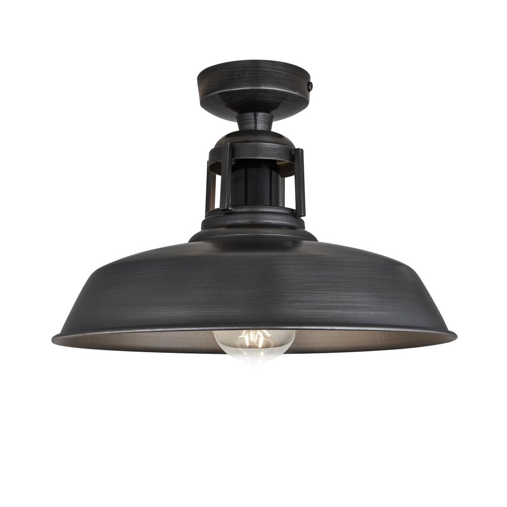 Plafonniers - Barn Slotted Flush Mount - 12 Inch - INDUSTVILLE