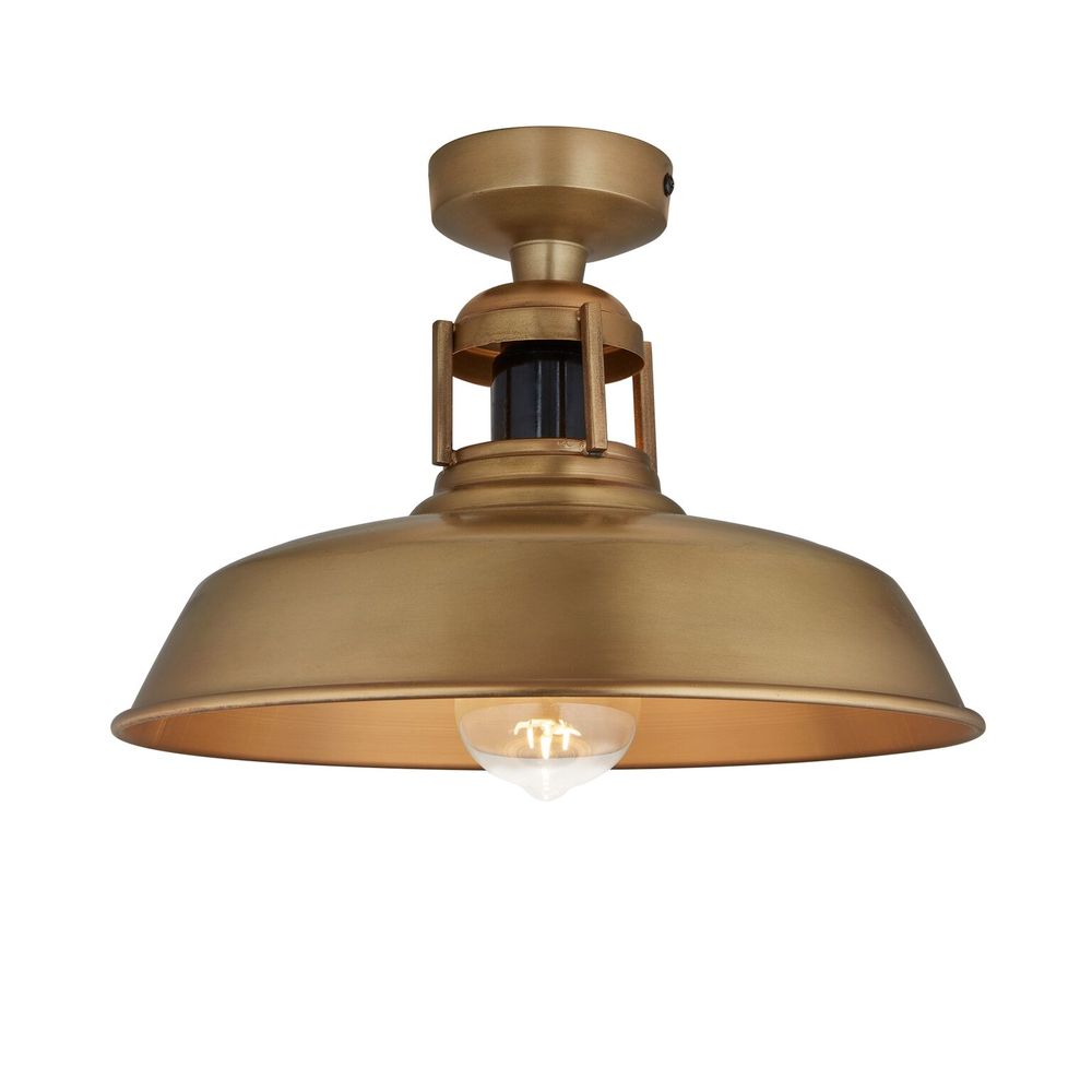Plafonniers - Barn Slotted Flush Mount - 12 Inch - INDUSTVILLE