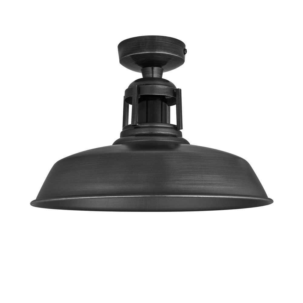 Plafonniers - Barn Slotted Flush Mount - 12 Inch - INDUSTVILLE