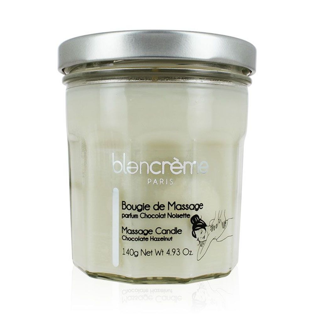 Cosmétiques - Bougie de massage Chocolat noisette - BLANCREME PARIS