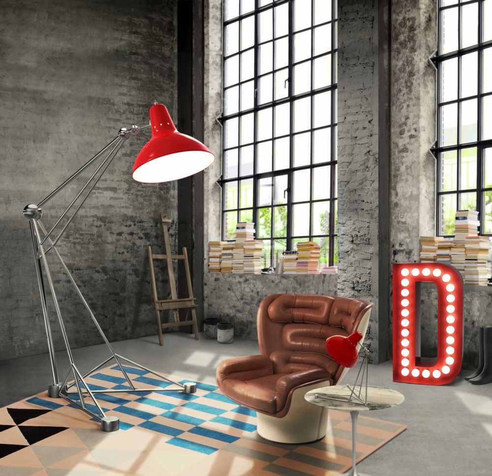 Office design and planning - Diana | Floor Lamp - DELIGHTFULL