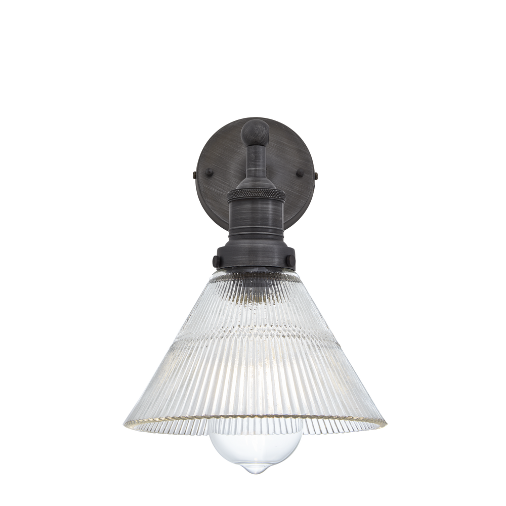 Wall lamps - Brooklyn Glass Funnel Wall Light - 7 inches - INDUSTVILLE