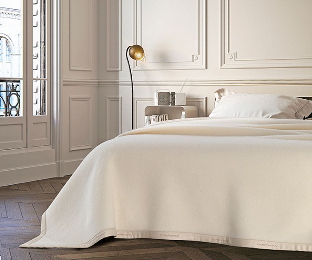 Bed linens - BLANKET LAMBSWOOL - MANIFATTURA LOMBARDA SRL