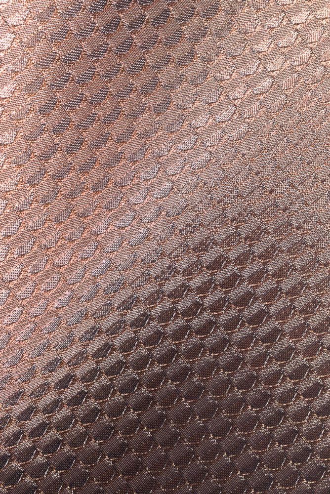 Wall panels - Copper and synthetic jacquard horsehair - LCD TEXTILE EDITION