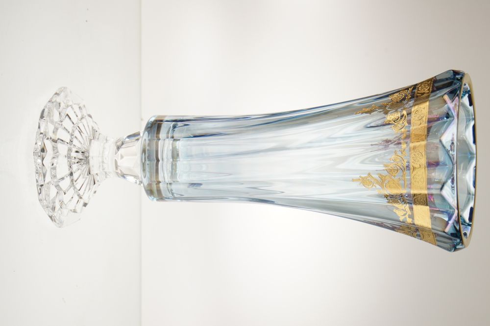 Vases - decorated vases with gold - COMBI POLAND GLASS DECORATOR