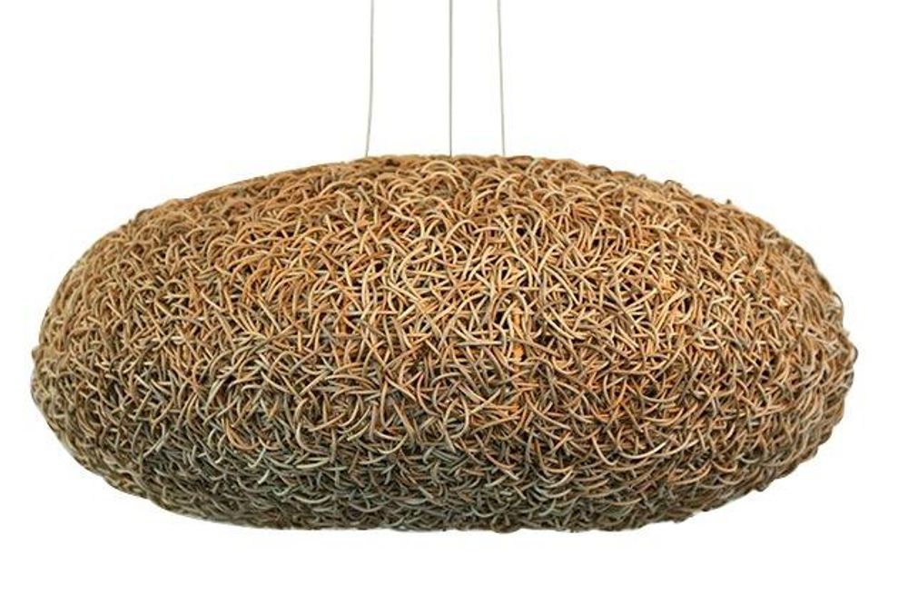 Suspensions - lampe suspendue ratan - BELLINO DULCE FORMA