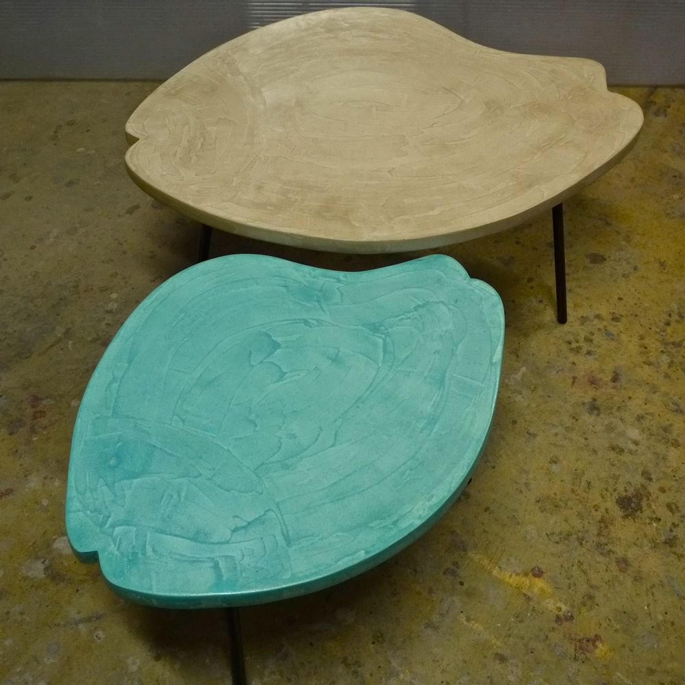 Objets personnalisables - PESCE Table basse poisson - ANNA COLORE INDUSTRIALE