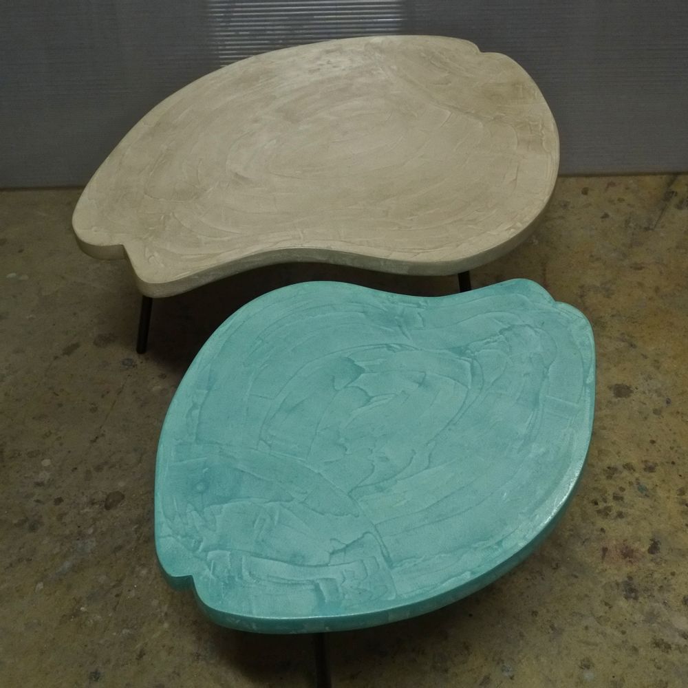 Objets personnalisables - PESCE Table basse poisson - ANNA COLORE INDUSTRIALE
