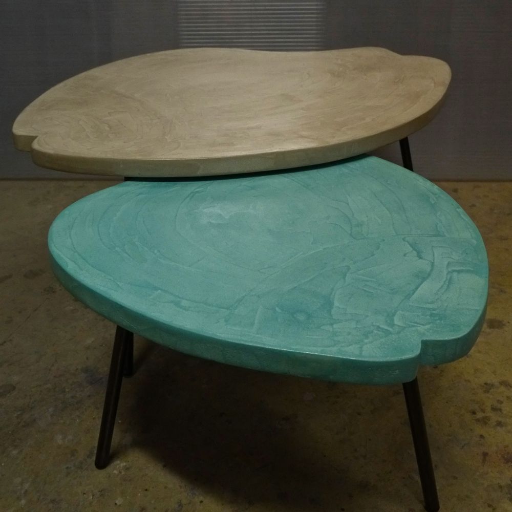 Objets personnalisables - PESCE Table basse poisson - ANNA COLORE INDUSTRIALE