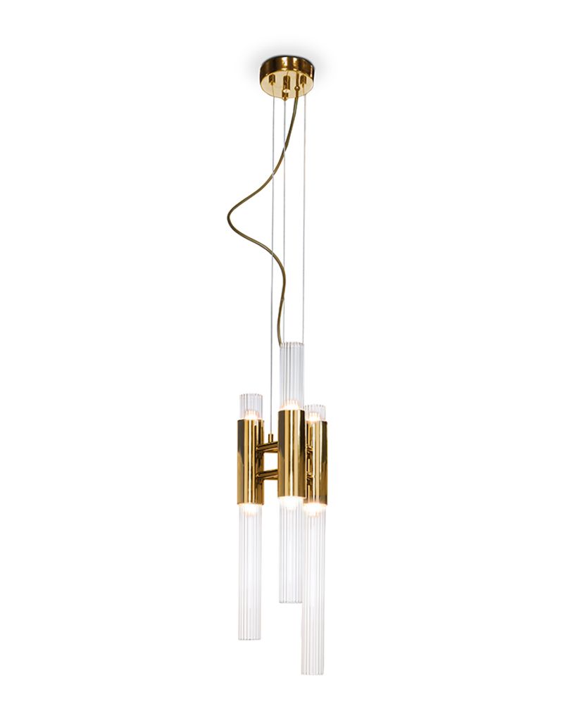 Ceiling lights - WATERFALL PENDANT - LUXXU
