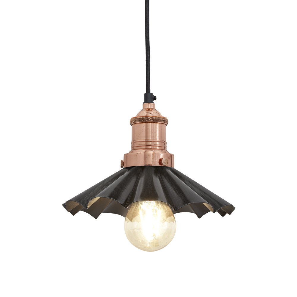 Suspensions - Brooklyn Umbrella Pendant - 8 Inch - INDUSTVILLE