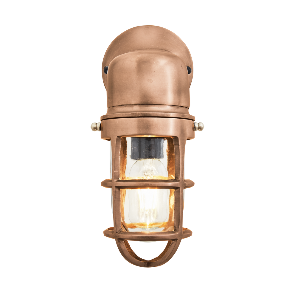 Appliques - Bulkhead Sconce Wall Light - 12 Inch - Copper - INDUSTVILLE