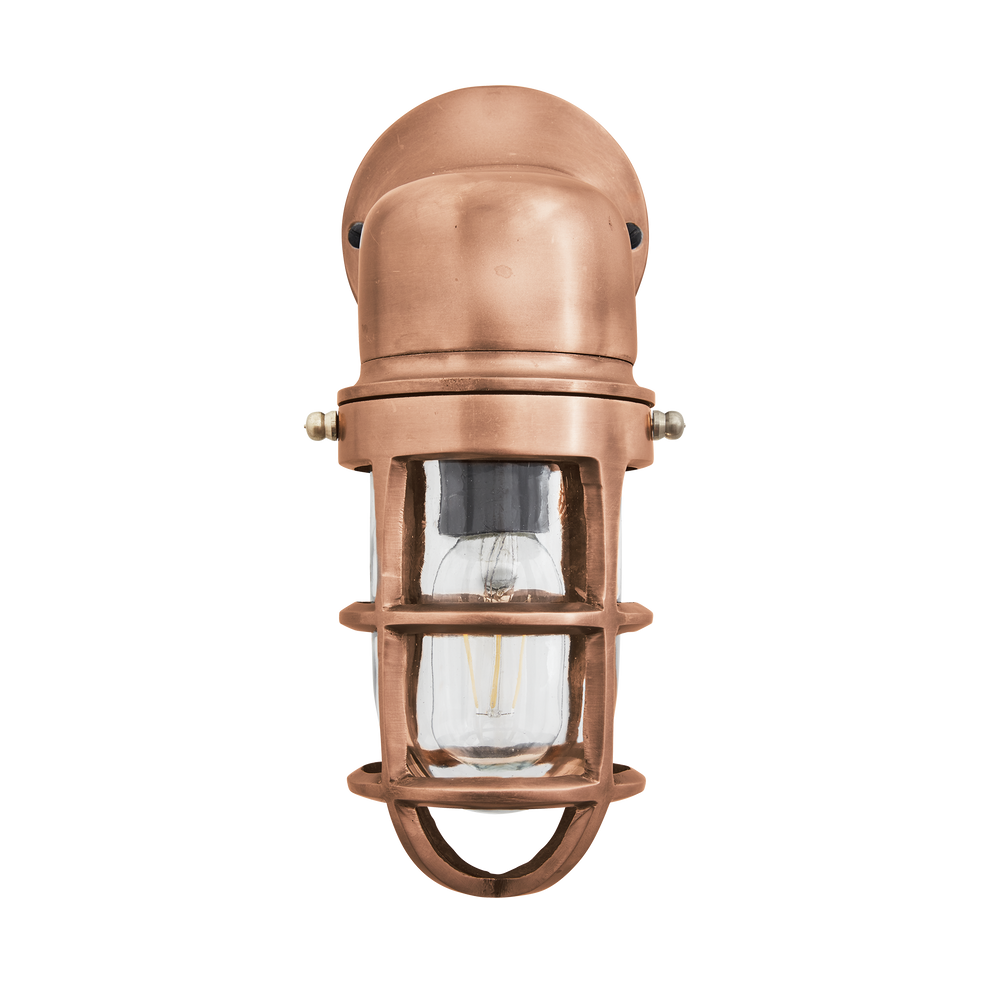 Appliques - Bulkhead Sconce Wall Light - 12 Inch - Copper - INDUSTVILLE