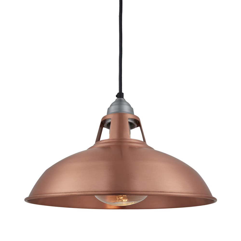 Suspensions - Old Factory Slotted Heat Pendant - 15 Inch - INDUSTVILLE
