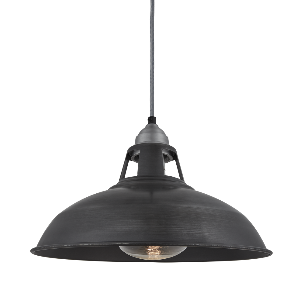 Suspensions - Old Factory Slotted Heat Pendant - 15 Inch - INDUSTVILLE