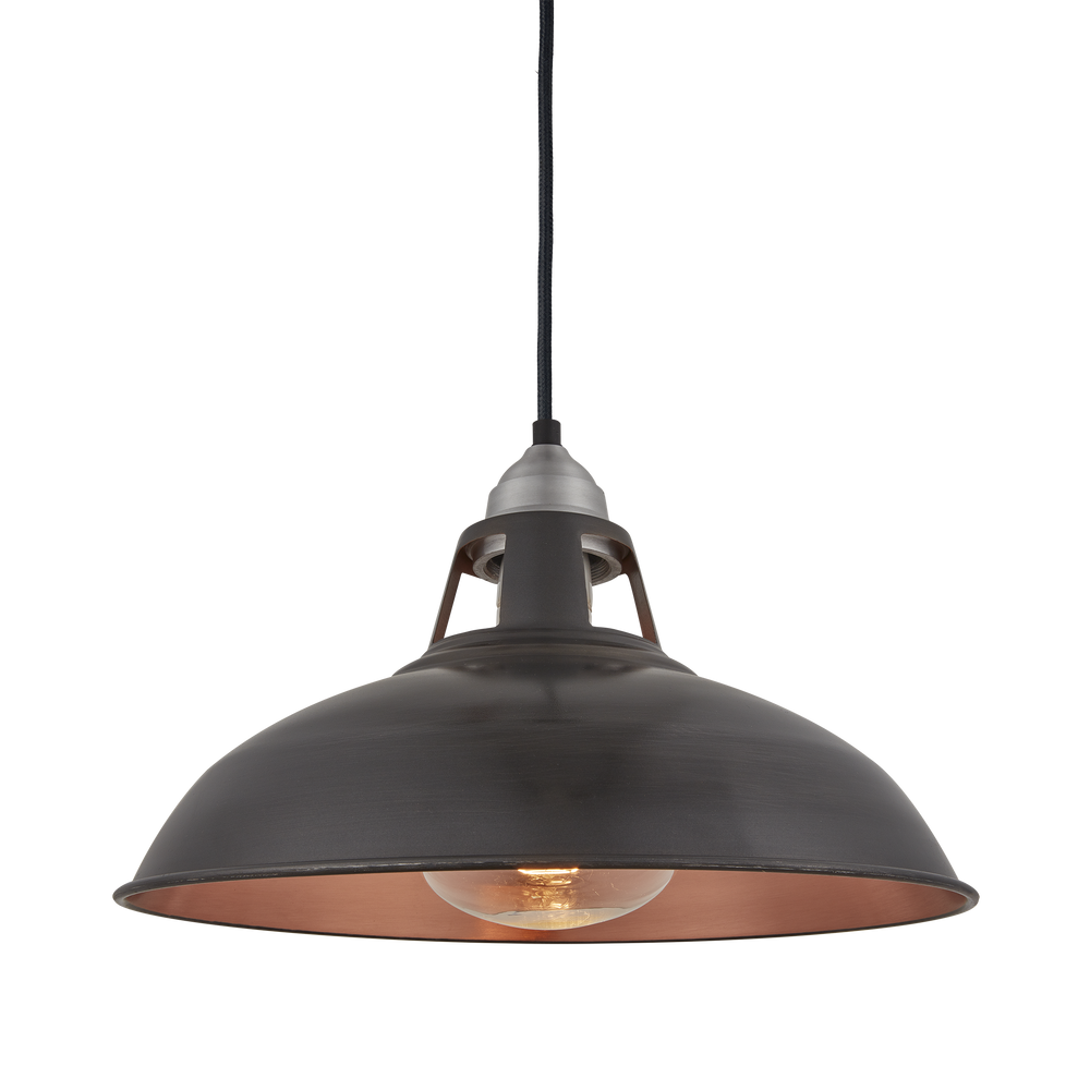Suspensions - Old Factory Slotted Heat Pendant - 15 Inch - INDUSTVILLE