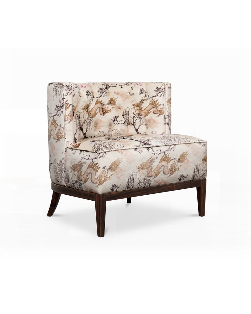 Mobilier et rangements pour bureau - CHAISE BOURBON DRAGON MOUCHE - RUG'SOCIETY