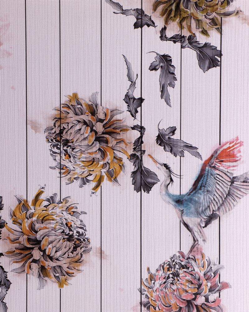 Sculptures, statuettes and miniatures - PEONY WALLPAPER - RUG'SOCIETY