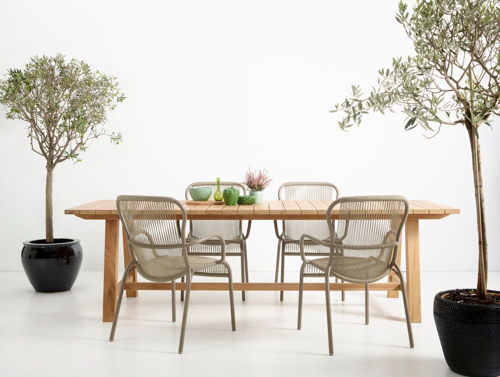 Lawn chairs - Loop dining chair - VINCENT SHEPPARD