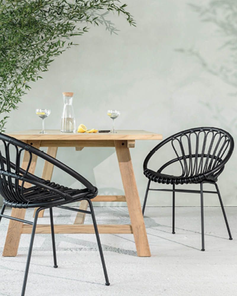 Chaises de jardin - chaise de salle à manger « Roxanne » - VINCENT SHEPPARD