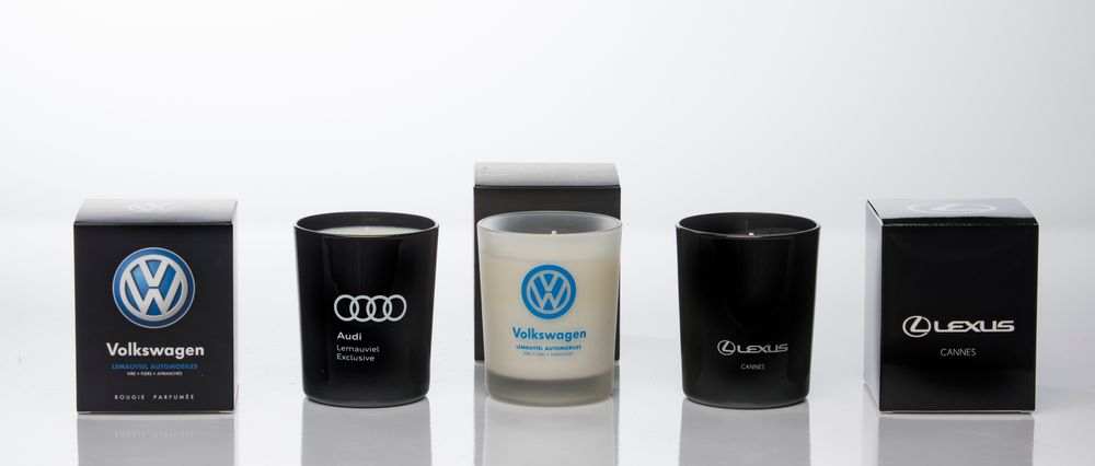 Cadeaux - Bougies - Fabrication sur mesure - EXALIS / LFA