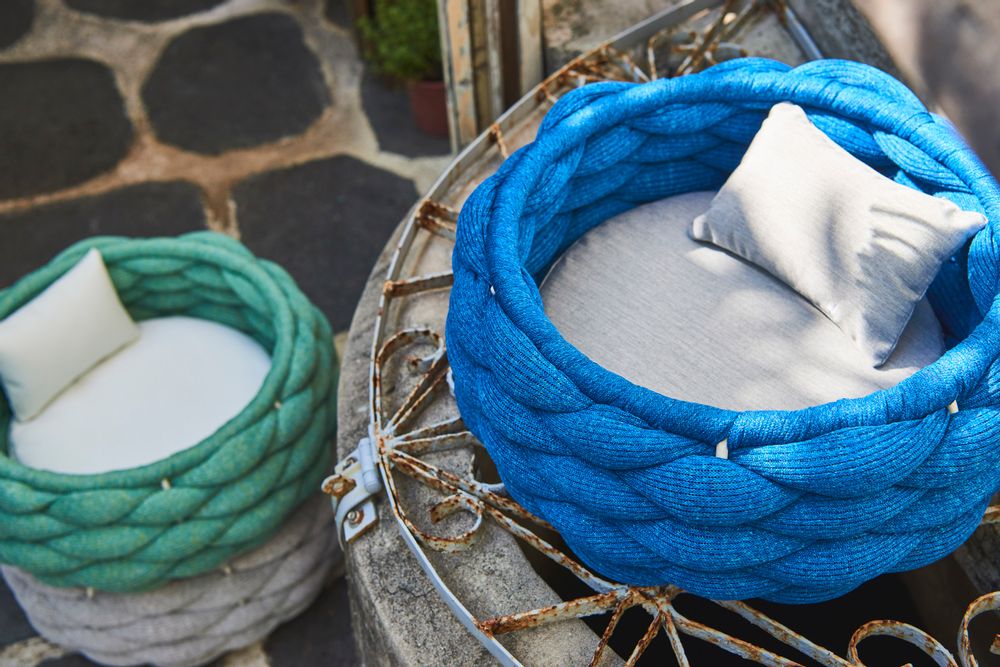 Fabric cushions - Design dog bed RIVA - LABONI