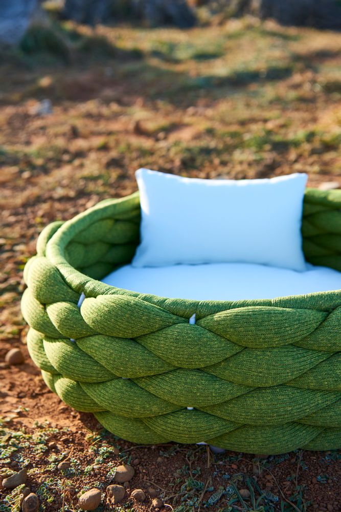 Fabric cushions - Design dog bed RIVA - LABONI