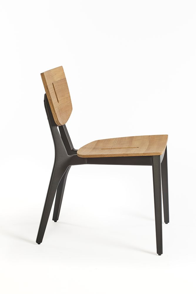 Chairs - Diuna chair teak/aluminium - OASIQ