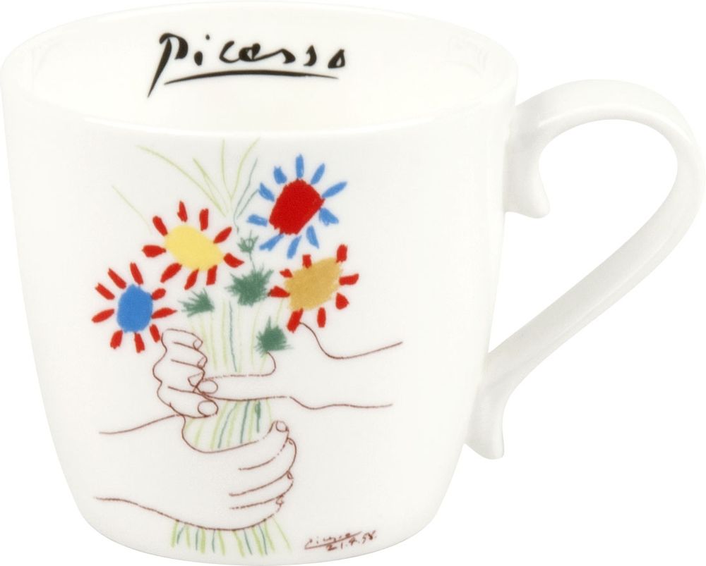 Tasses et mugs - Tasses Picasso oeuvre sur tasse en porcelaine fine - KÖNITZ