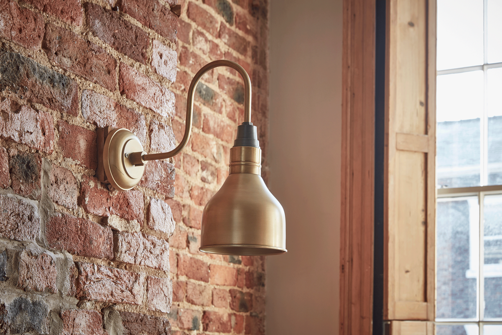 Appliques - Swan Neck Cone Wall Light - 7 Inch - INDUSTVILLE