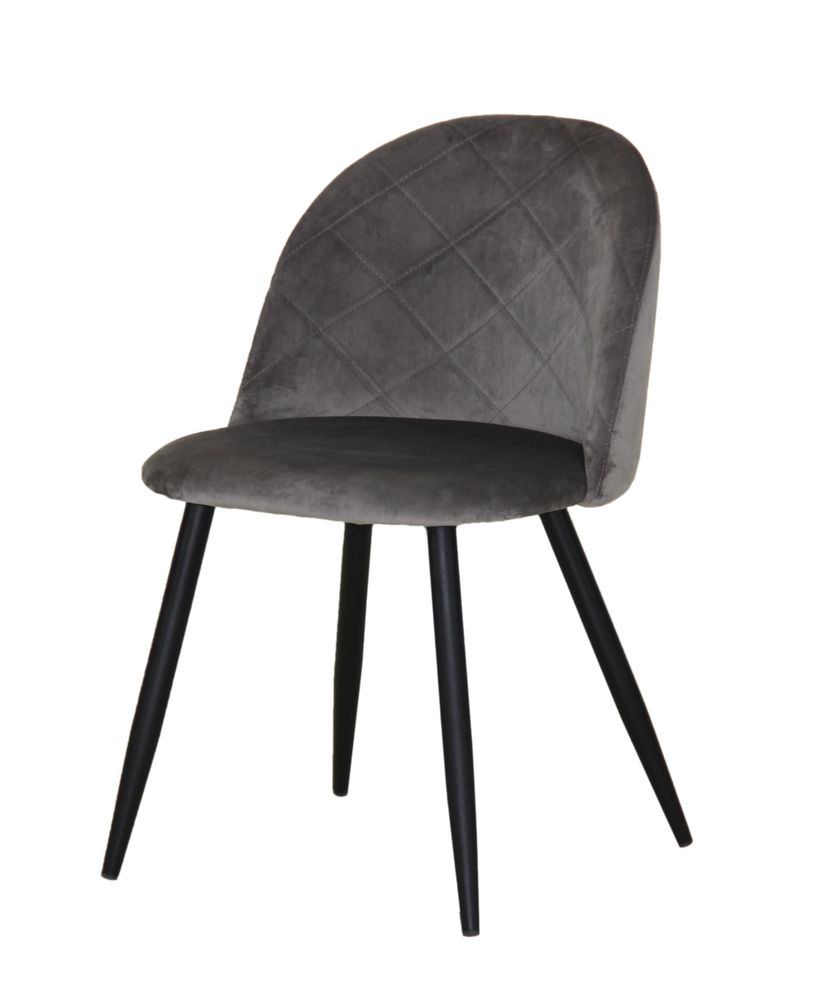 Chaises - CHAISE ELSA GRIS ANTHRACITE - MON ATELIER SECRET