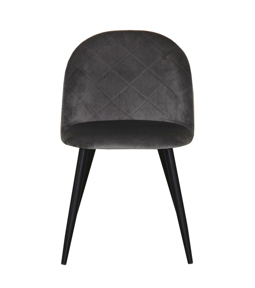 Chaises - CHAISE ELSA GRIS ANTHRACITE - MON ATELIER SECRET
