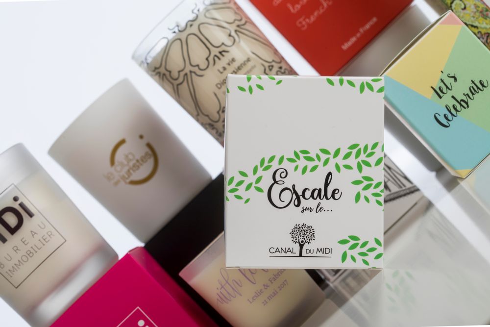 Cadeaux - Bougies - Fabrication sur mesure - EXALIS / LFA