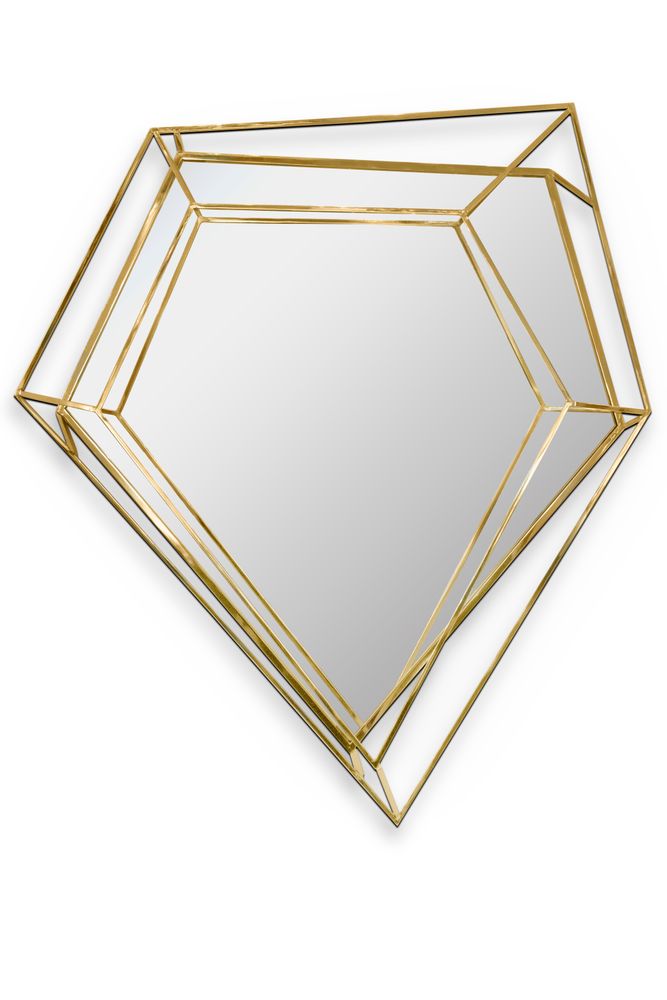 Mirrors - Diamond Small mirror - MAISON VALENTINA