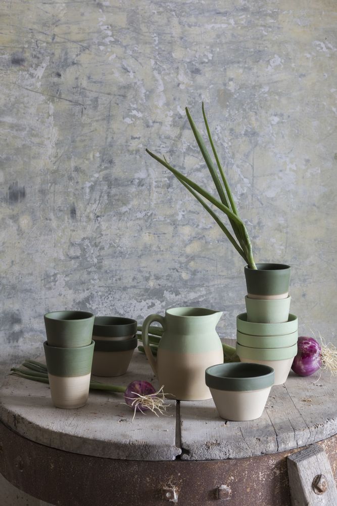 Tea and coffee accessories - stoneware tumbler - MANUFACTURE DE DIGOIN 1875