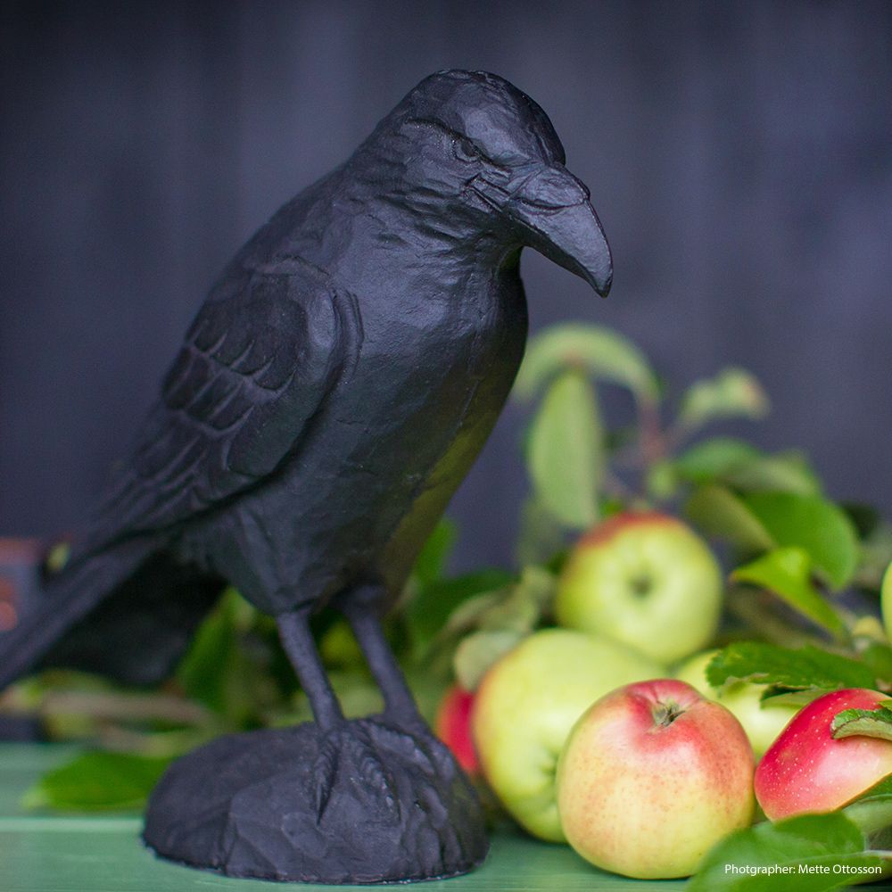 Objets de décoration - Sculpture en fonte Corbeau - WILDLIFE GARDEN