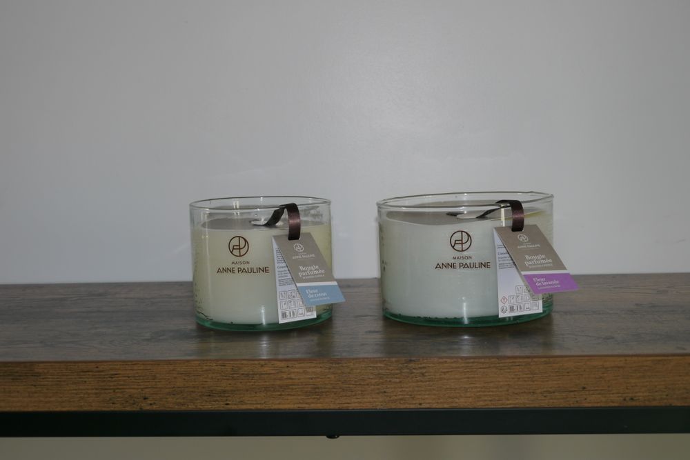Bougies - Bougies parfumées fleur de coton - MAISON ANNE PAULINE
