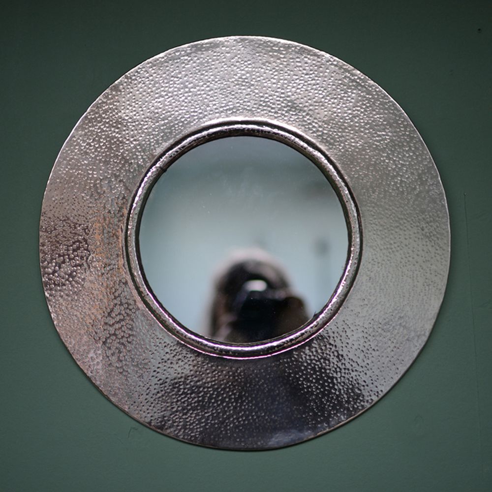 Miroirs - Miroir en verre et fer forgé. - EMERY&CIE