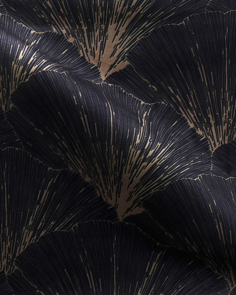 Tissus - TISSU NOIR VANILLE - RUG'SOCIETY