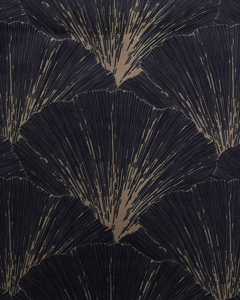 Tissus - TISSU NOIR VANILLE - RUG'SOCIETY