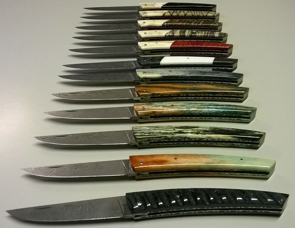 Barbecues - Couteaux de poche regionaux : LE THIERS, LAGUIOLE, PRADEL, ALPIN, LONDON, ... - COUTELLERIE LOCAU