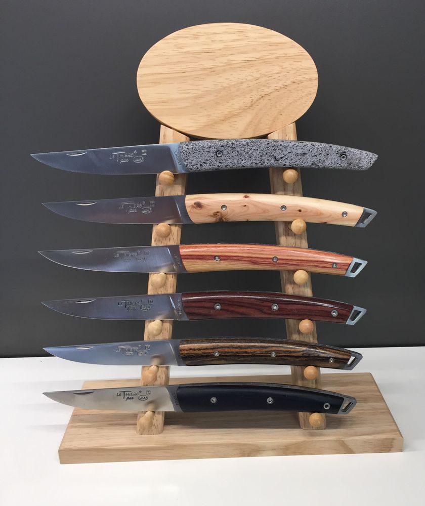 Barbecues - Couteaux de poche regionaux : LE THIERS, LAGUIOLE, PRADEL, ALPIN, LONDON, ... - COUTELLERIE LOCAU