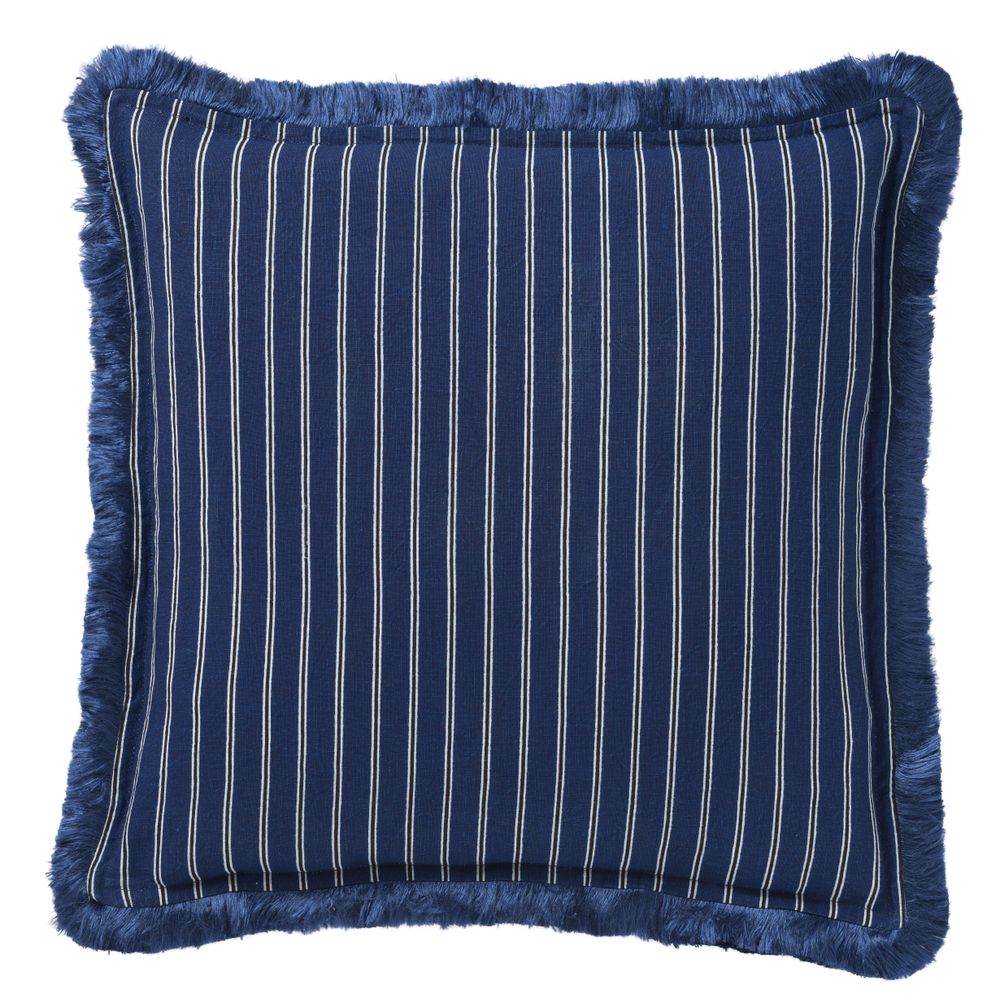 Cushions - Organic linen cushion Diana - Navy - PALAIS