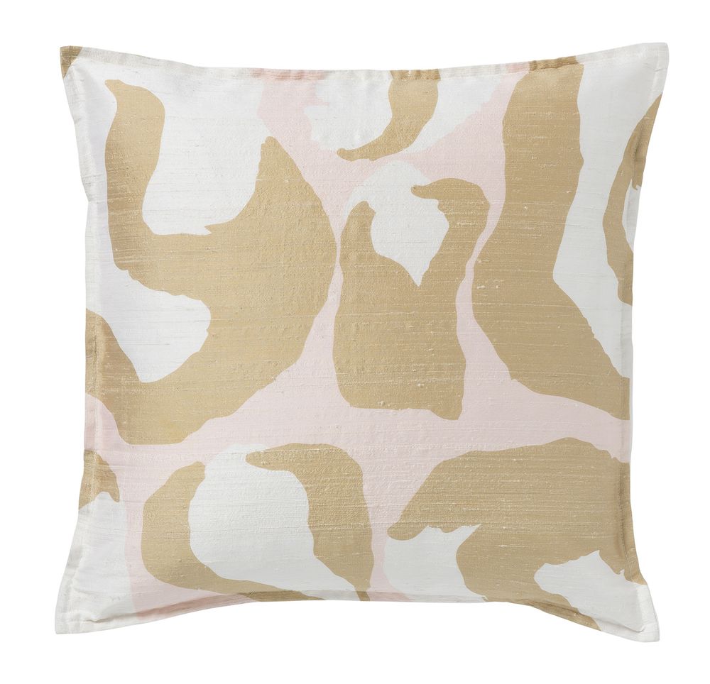 Coussins - Coussin en soie bio Maya - sable - PALAIS