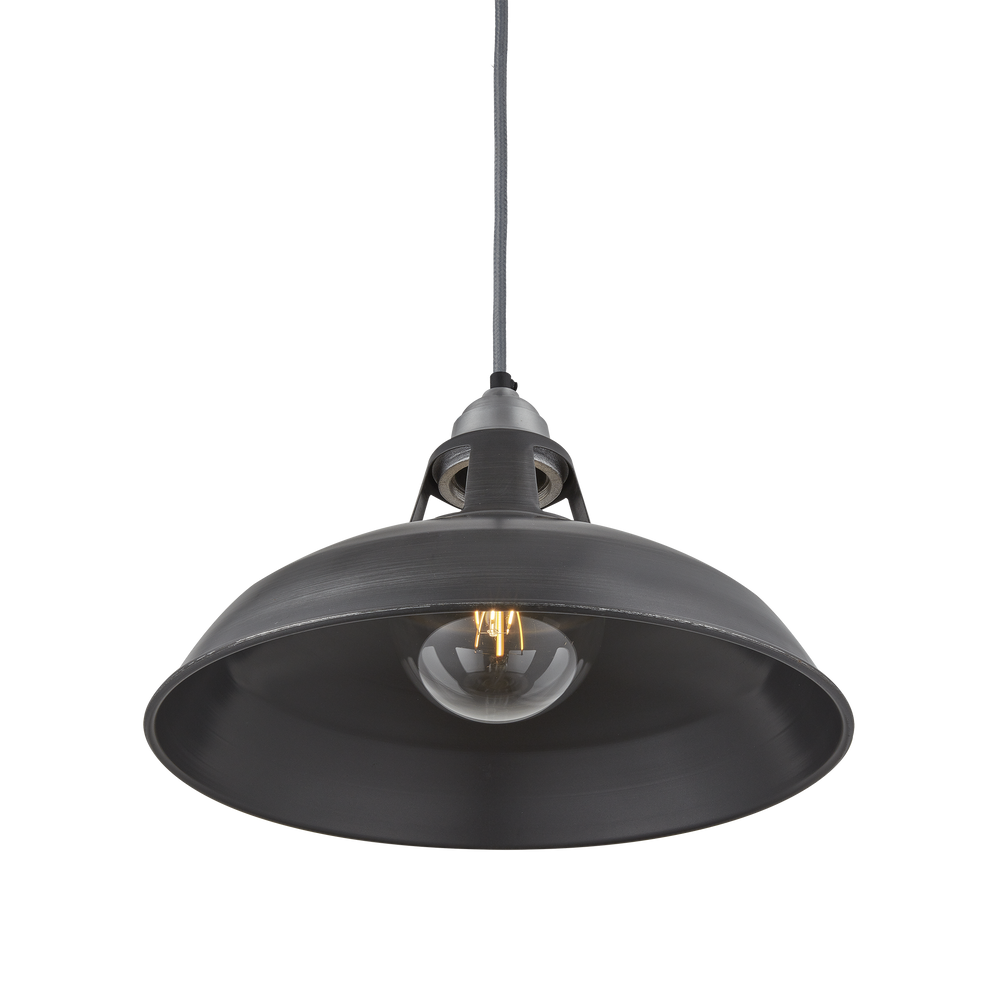 Suspensions - Old Factory Slotted Pendant - 15 Inch - INDUSTVILLE