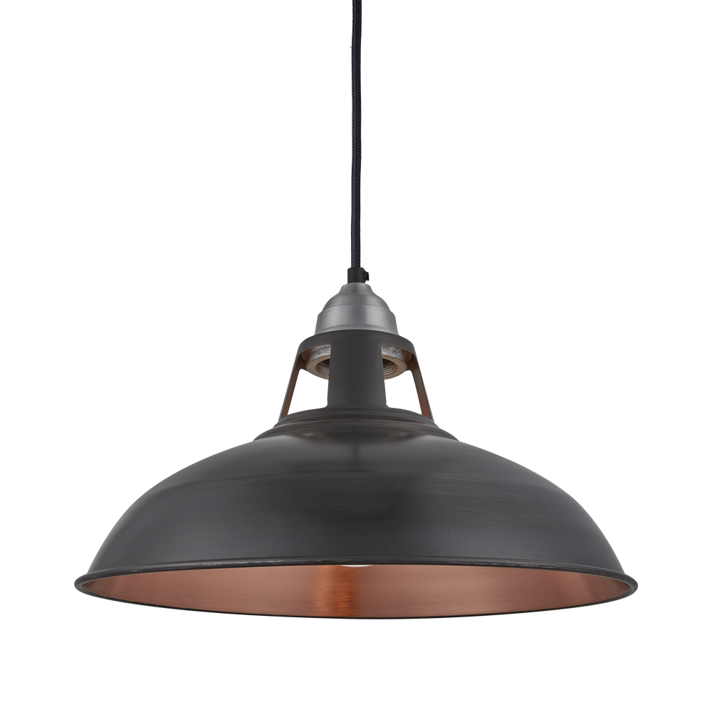Suspensions - Old Factory Slotted Pendant - 15 Inch - INDUSTVILLE