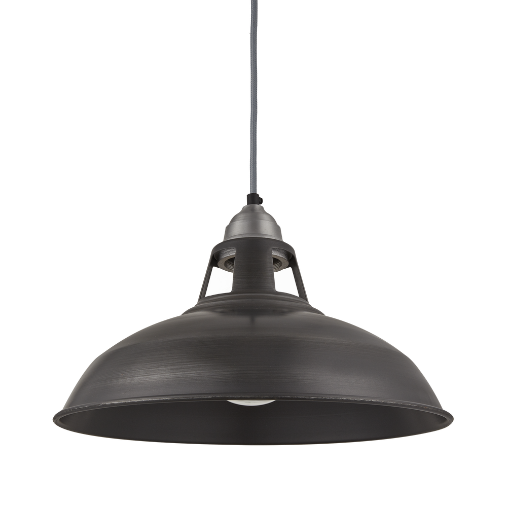Suspensions - Old Factory Slotted Pendant - 15 Inch - INDUSTVILLE