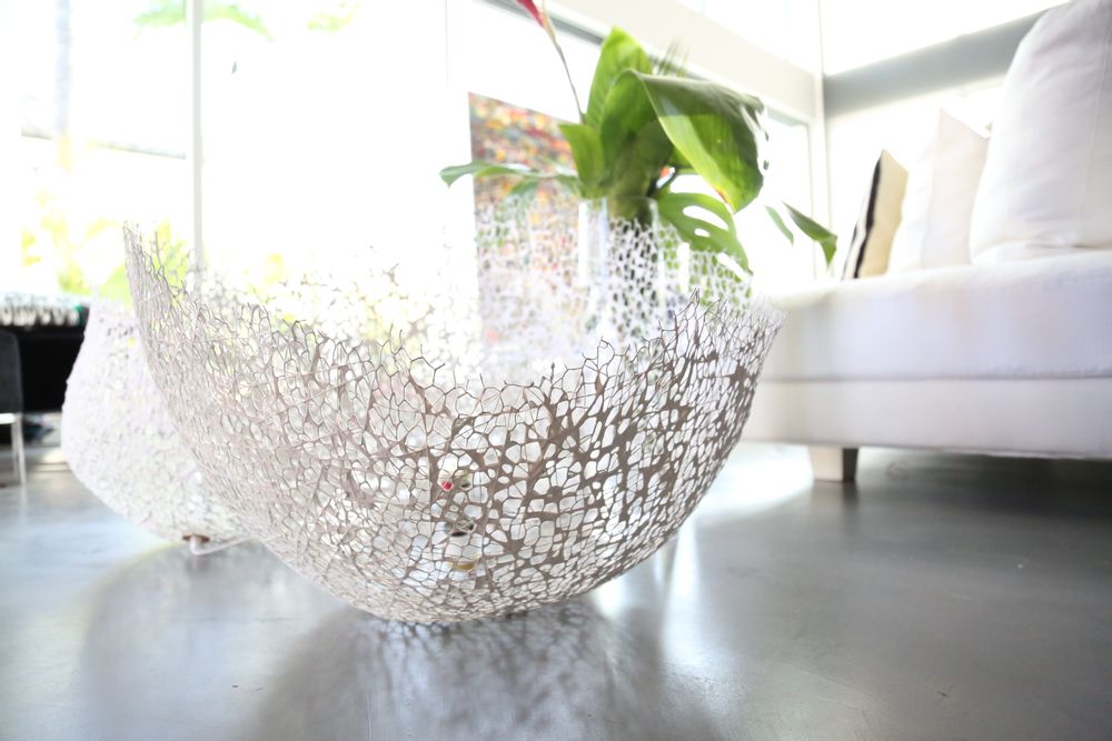 Objets de décoration - Plafonniers Tutu dentelle - NATALIE SANZACHE