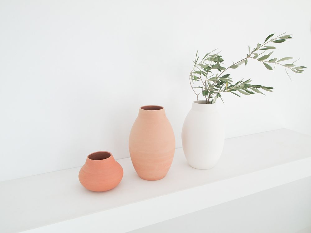 Vases - BIG TERRACOTA VASE - WORKING IN THE REDWOODS