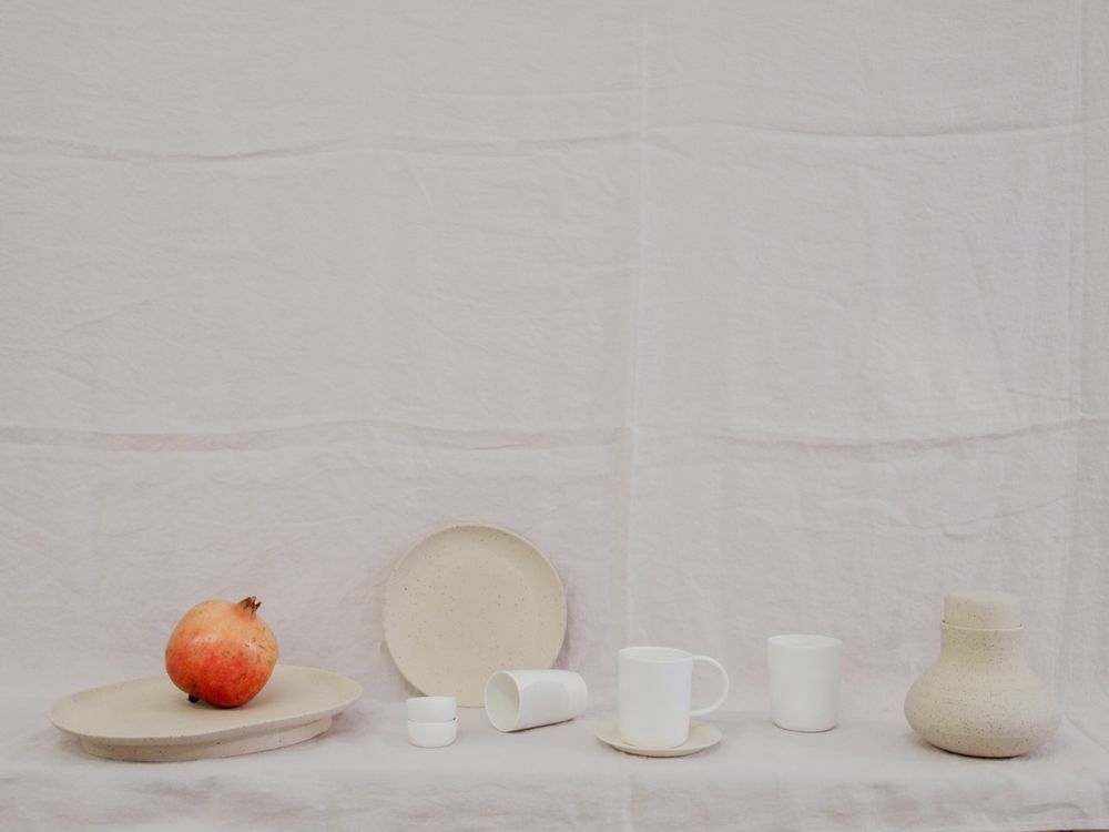 Ceramic - SPECKLED PITCHER - WORKING IN THE REDWOODS